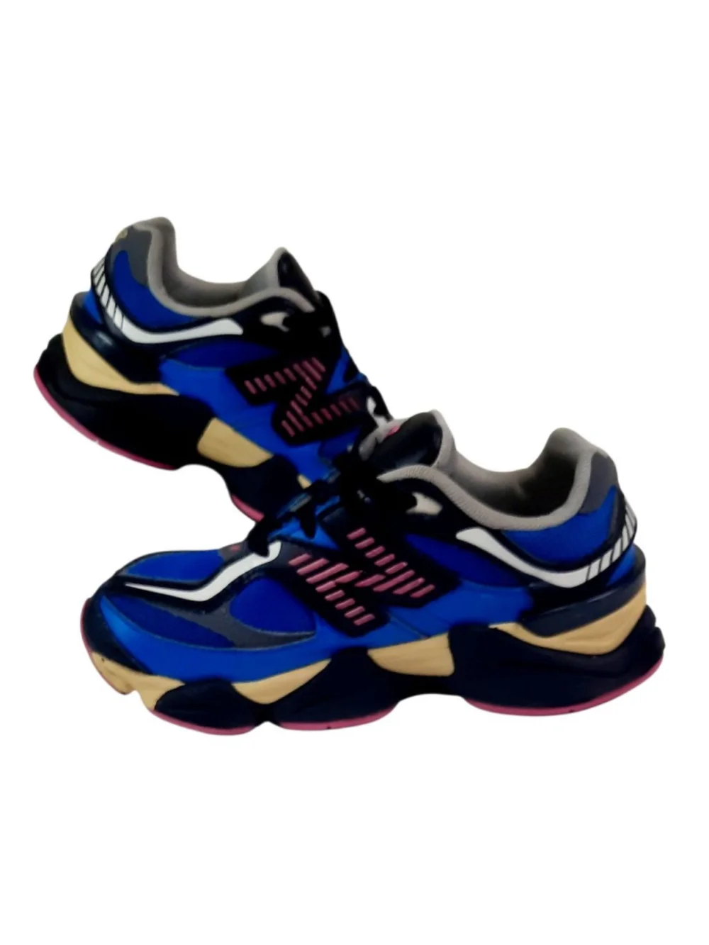 New Balance 9060 Blue Oasis Real Pink (GS) Size 3Y